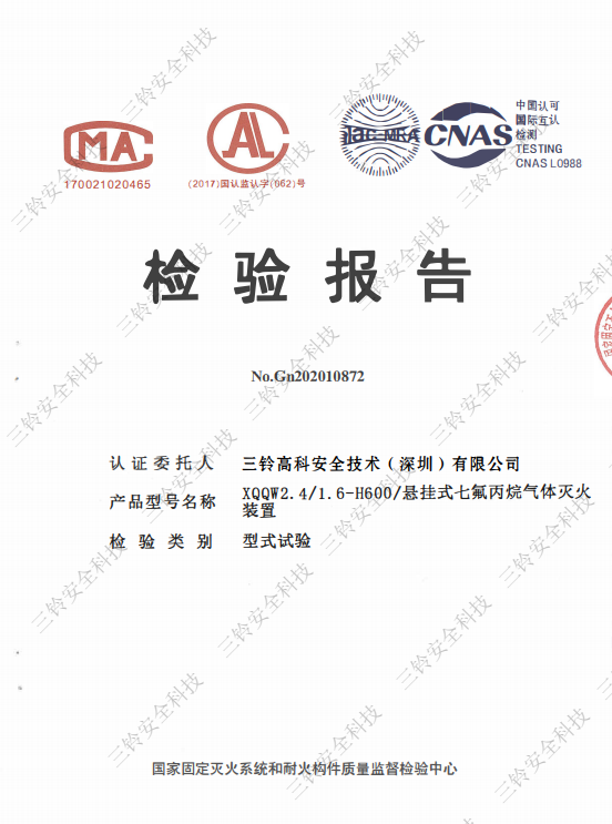 檢驗(yàn)報(bào)告