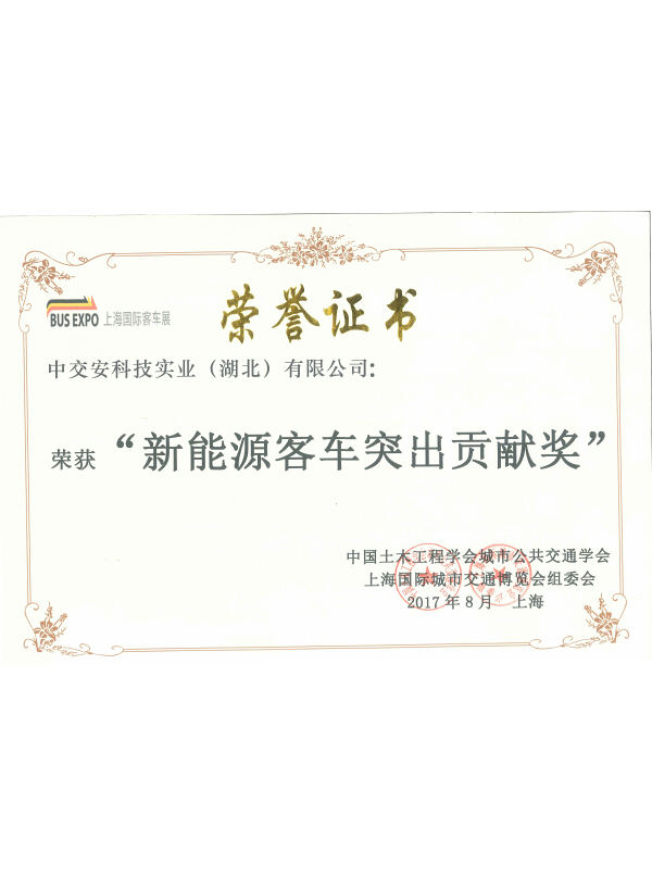 榮譽(yù)證書 (其一)